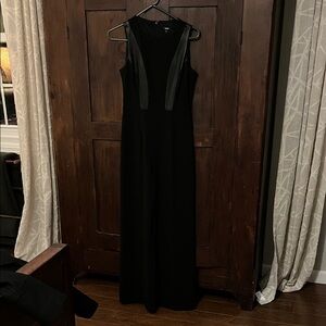 Express Black Sleeveless Jumpsuit